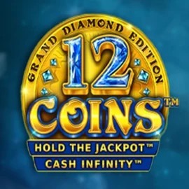 12 Coins Grand Diamond Edition slot logo by Wazdan at Lamabet Casino