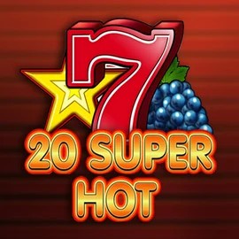 20 Super Hot slot logo by Amusnet Interactive at Lamabet Casino
