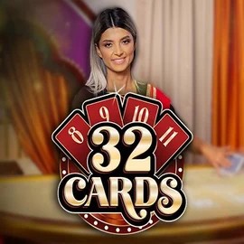 32 Cards slot icon by Ezugi, available at Lamabet Casino