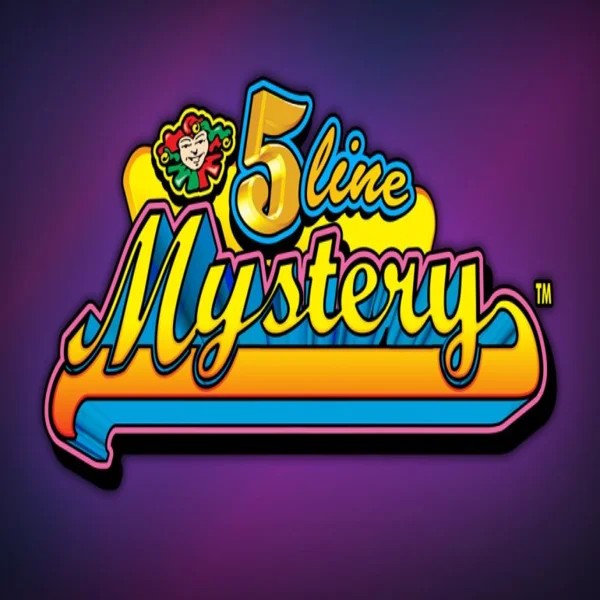 5 Line Mystery slot logo by Eurocoin Interactive at Lamabet Casino