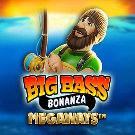 Slots logo of Big Bass Bonanza Megaways from Pragmatic Play at Lamabet Casino