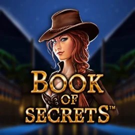 Book of Secrets logo by SYNOT Games at Lamabet Casino