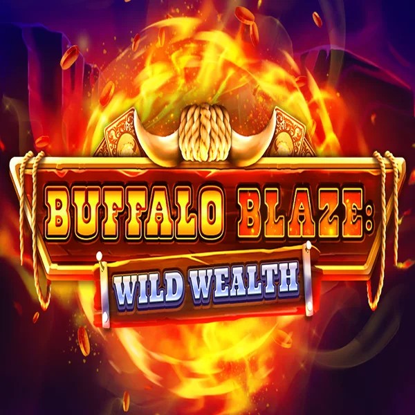 Buffalo Blaze Wild Wealth logo – Slots by OctoPlay at Lamabet Casino