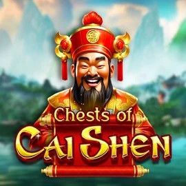 Chests of Cai Shen online game logo by Pragmatic Play on lamabets.eu