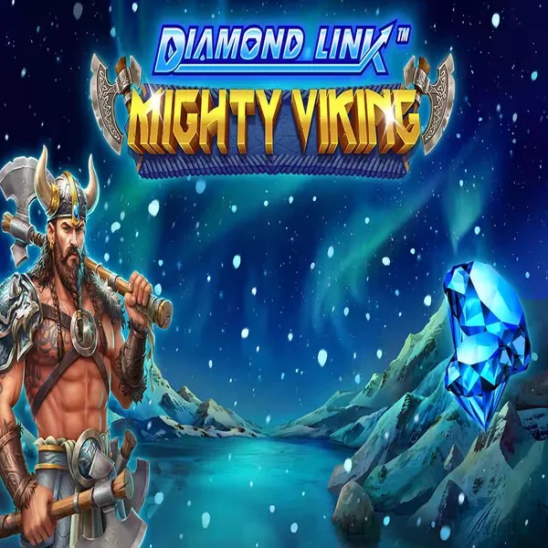 Slots logo of Diamond Link Mighty Viking from Greentube at Lamabet Casino