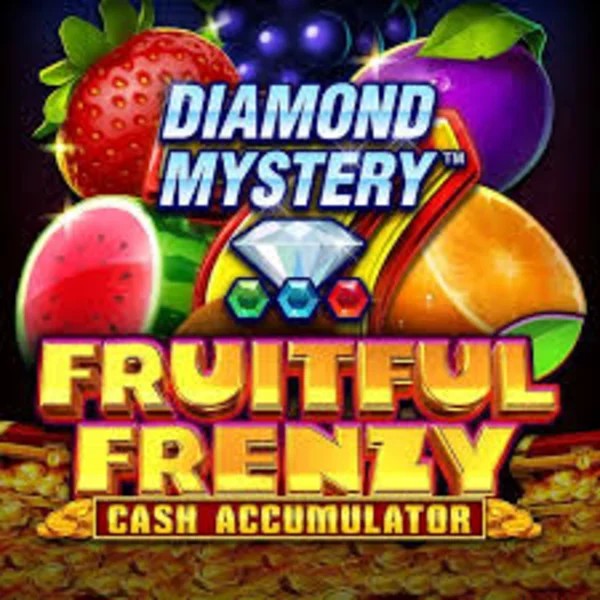 Diamond Mystery Fruitful Frenzy Cash Accumulator slot visual from Greentube available on lamabets.eu