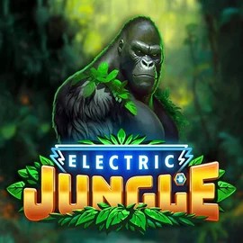Electric Jungle logo by Atomic Slot Lab at Lamabet Casino