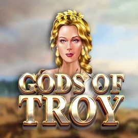 Official Slots logo: Gods of Troy by Red Tiger Gaming at Lamabet Casino