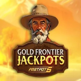 Gold Frontier Jackpots FastPot5 game by Yggdrasil – logo hosted on Lamabet Casino