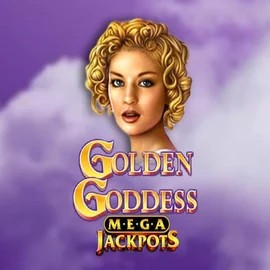 Golden Goddess Megajackpots online game logo by IGT on lamabets.eu