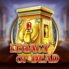 Legacy of Dead logo – Slots by Play'n GO at Lamabet Casino