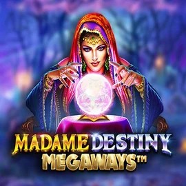 Official Slots logo: Madame Destiny Megaways by Pragmatic Play at Lamabet Casino