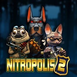 Nitropolis 2 logo by ELK Studios Lamabet Casino