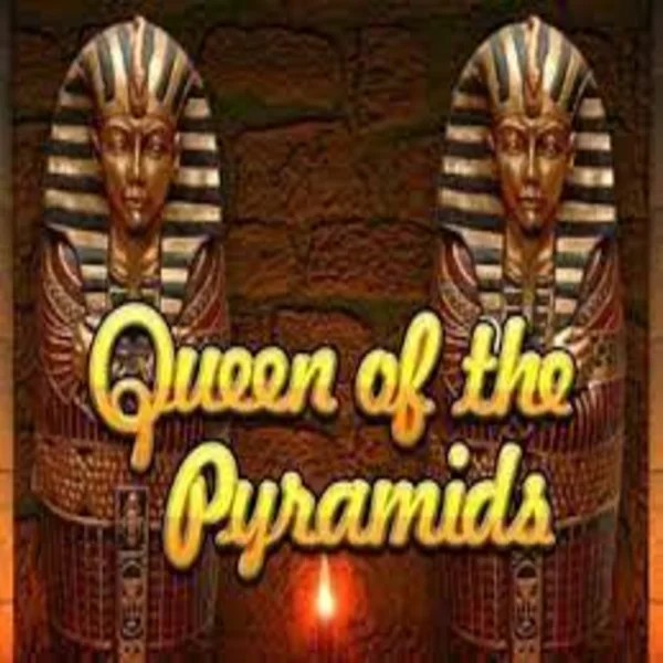 Slots logo of Queen of the Pyramids from Playtech at Lamabet Casino