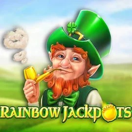 Rainbow Jackpots slot icon by Red Tiger Gaming, available at Lamabet Casino