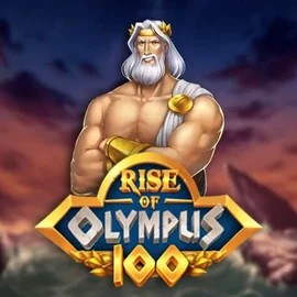 Official Slots logo: Rise of Olympus 100 by Play'n GO at Lamabet Casino