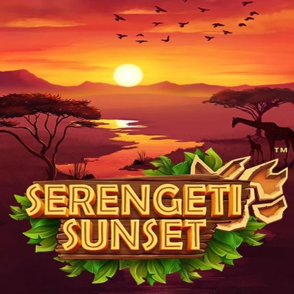 Serengeti Sunset online game logo by Skywind Group on lamabets.eu