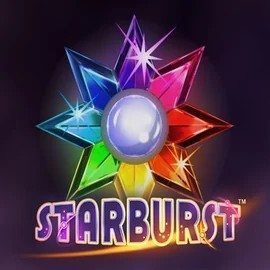 Starburst logo by NetEnt Lamabet Casino