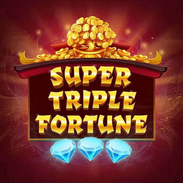 Super Triple Fortune slot visual from Greentube available on lamabets.eu