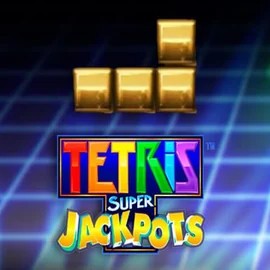 Official Jackpots logo: Tetris Super Jackpots by WMS at Lamabet Casino