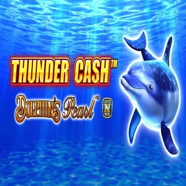 Thunder Cash Dolphins Pearl by Novomatic, showcased at lamabets.eu – game logo