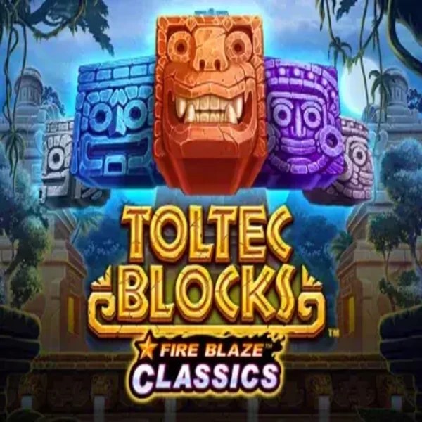 Fire Blaze: Toltec Blocks game by Rarestone Gaming – logo hosted on Lamabet Casino