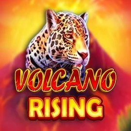 Volcano Rising online game logo by RubyPlay on lamabets.eu