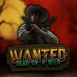 Wanted Dead or a Wild logo – Slots by Hacksaw Gaming at Lamabet Casino
